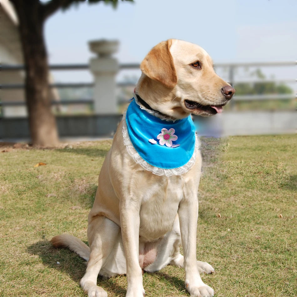 Dog Cat Bandana Plaid Adjustable Scarf Washable Collar for Cats Puppy Pet Accessories for Small Medium Large Dog Supplies