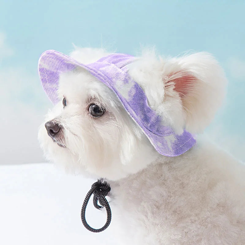 BOOTEELY Hot Selling Summer Pet Sun hat Comfortable and Breathable Pet Bucker Hat for Dog