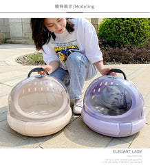 Cat Carrier Pets Bag Multi-functional Portable Cat Bag Portable Space Capsule Pet Capsule Bag Car Dog Aviation Cage