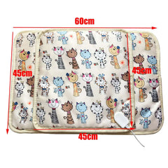 Class 3 Pet Dog Cat Waterproof Electric Heating Pad Body Winter Warmer Mat Bed Blanket Animals Bed Heater Heat Pad  Heated Blank