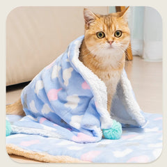 Cat Soft Cushion Plush Pet Dog Sleeping Bed Pet Mats Blankets Mix and Match for Winter Warm Sleep Pet Blanket Accessories