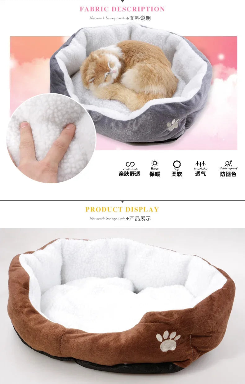 BC18300122 Dog Mat Cat Warm Mat  Nest Removable and Washable Cat Nest Small Dog Pet Nest