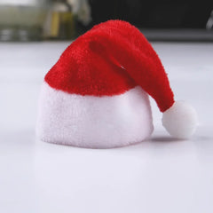 Hamster Guinea Pig Christmas Cap Costume Mini Small Pet Hat Xmas Headwear Pet Outfits for Chinchilla Rabbit Hedgehog