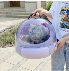 Cat Carrier Pets Bag Multi-functional Portable Cat Bag Portable Space Capsule Pet Capsule Bag Car Dog Aviation Cage