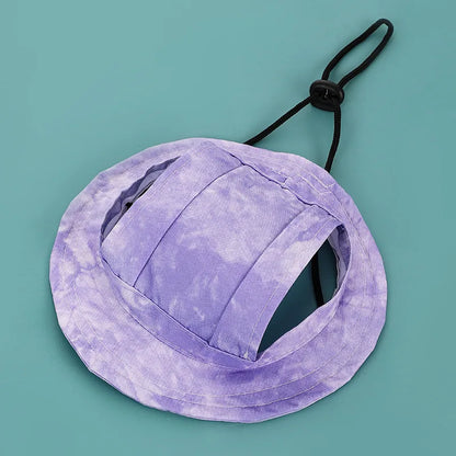 BOOTEELY Hot Selling Summer Pet Sun hat Comfortable and Breathable Pet Bucker Hat for Dog