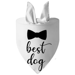 Best Dog of Honor Bandana Scarf Wedding Engagement Bridal Shower Bride To Be Bachelorette Hen Party Decoration Photo Shoot Gift