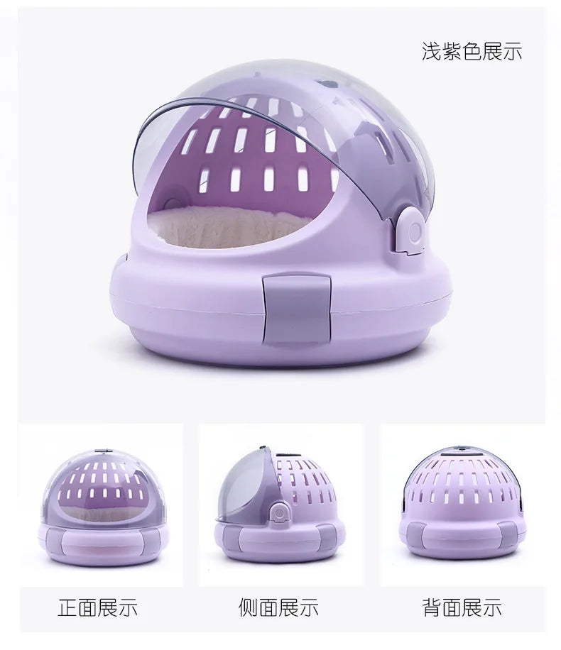 Cat Carrier Pets Bag Multi-functional Portable Cat Bag Portable Space Capsule Pet Capsule Bag Car Dog Aviation Cage