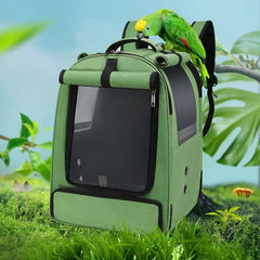 Carrier Carriers Parrot For Self Bag Breathable Backpack Carry Bird Astronaut Custom Cages Products Pet Travel