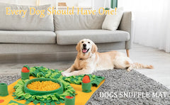 Dogs Snuffle Mat Pet Leak Food Anti Choking Mat Cat Dog Training Blanket Nose Work Toy Pet Slowing Feeding Intelligence Mat