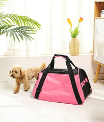 Dog Carrier Bag Soft Side Backpack Cat Pet Carriers Dog Travel Bags Airline Approved Transport For Small Dogs Cats Outgoing