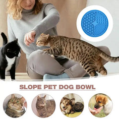 Dog & Cat Slow Feeder Food-Grade Slow Feeders & Lick Mat Durable Dog Lick Mat Non-Slip Entertains Pets And Slows Eating For Pets