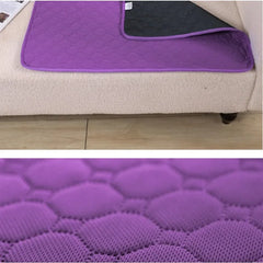 Reusable Dog Pee Pad Blanket Absorbent Diaper Washable Puppy Training Pad Pet Bed Urine Mat for Pet Car Seat Cover Pet Supplies