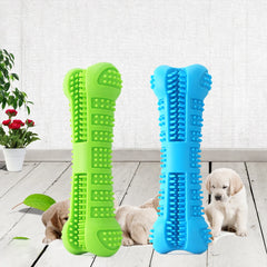 Pet Bone Toy Silicone Funny Dog Toothbrush Chew Toy Puppy Tooth Brushing Toy Bite Resistant Pet Toys Dog Chewing Toys Pet Supply