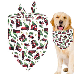 Christmas Dog Bandanas Dog Triangle Scarf Bib Pet Cat And Dog Decorative Triangle Scarf Pet Costume Accessories For Small Medium