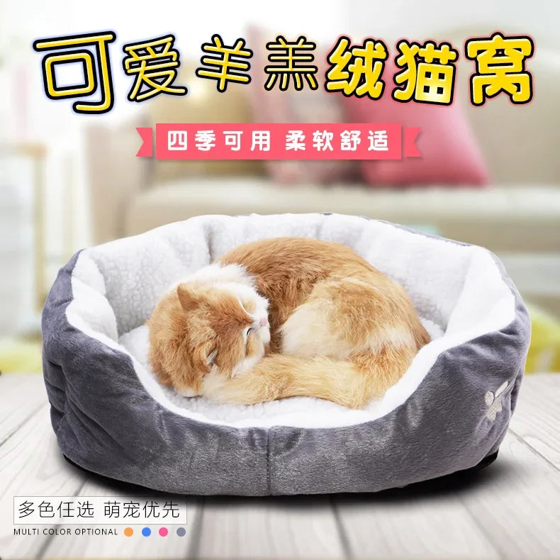 BC18300122 Dog Mat Cat Warm Mat  Nest Removable and Washable Cat Nest Small Dog Pet Nest