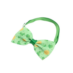 StPatricks Day Pet Bowtie for Cats Dogs Bowknot Collar Festival Party Pet Costume Accessories Kitten Holiday Neckwear