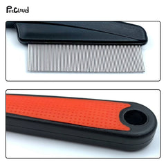 Pet Flea Combs Stainless Steel Needle Grooming Comb Shedding Hair Brush For Cat Dog Deworming Eggs Cleaner Brush Pets Supplies