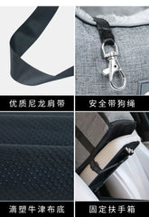 Portable Car Safety Pet Seat for Small Dogs and Cats, Travel Central Control, Transport Dog Carrier, Bag Protector