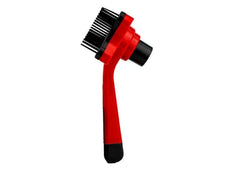 Pet Comb-Self-Cleaning Brush-Red