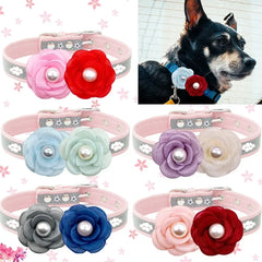 S Pearl Small Bowtie For Pet Accessories Supplier Products Bowties Flower Collar Dog Grooming Wholesale