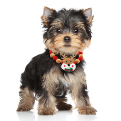 12PCS Novelty Christmas Decoration Pet Bowtie Dog Bow Tie Puppy Bow Ties Red Collar Large Dog for Small Dogs Pet Accessories