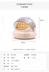 Cat Carrier Pets Bag Multi-functional Portable Cat Bag Portable Space Capsule Pet Capsule Bag Car Dog Aviation Cage