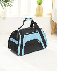 Dog Carrier Bag Soft Side Backpack Cat Pet Carriers Dog Travel Bags Airline Approved Transport For Small Dogs Cats Outgoing