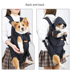 New Dog Carrier Bag Thickened Pet Outgoing Portable Strap Chest Backpack Free Hands Warm Backpack In Winter for Kitten and Puppy