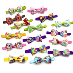 New Easter Small Dog Bow Ties Eggs Rabbit Pet Products Neck Tie Collar Pet Grooming Supplies for Small Dog Accessories