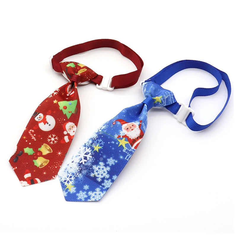 Pet Christmas Pet Bow Tie Pet Supplies Cat and Dog Bow Tie Pet Accessories Bow Tie Collar for Dogs Dog Accessories for Small Dog