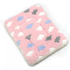 Dog Bed  Pet Blanket Soft Thickened Fleece Pad Bed Mat For Puppy Dog Cat Sofa Cushion Home Rug Warm Sleeping Cover