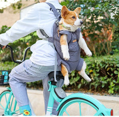 New Dog Carrier Bag Thickened Pet Outgoing Portable Strap Chest Backpack Free Hands Warm Backpack In Winter for Kitten and Puppy