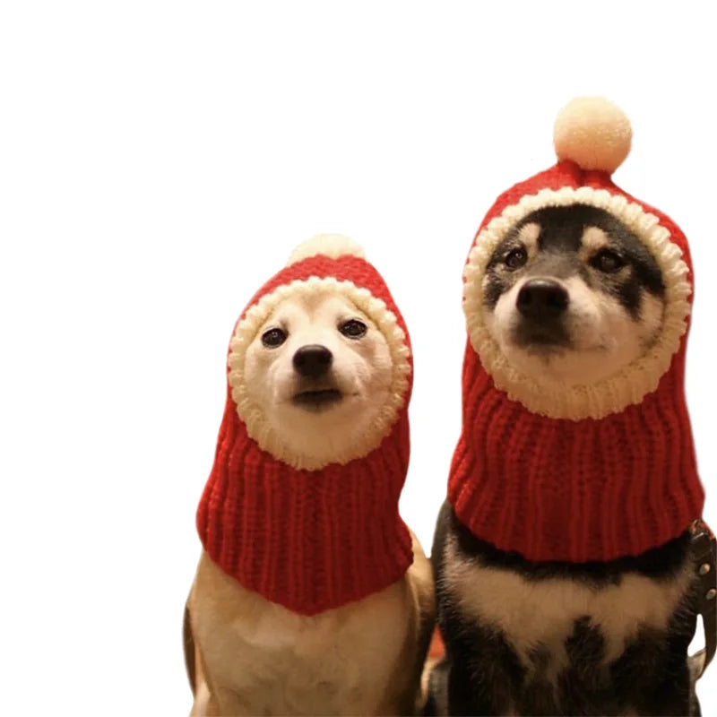 Pet Hat Winter Warm Headgear Pet Christmas Hat Funny Costume Pet Accessories for Small Medium Large Dogs Dress Up Dog Supplies