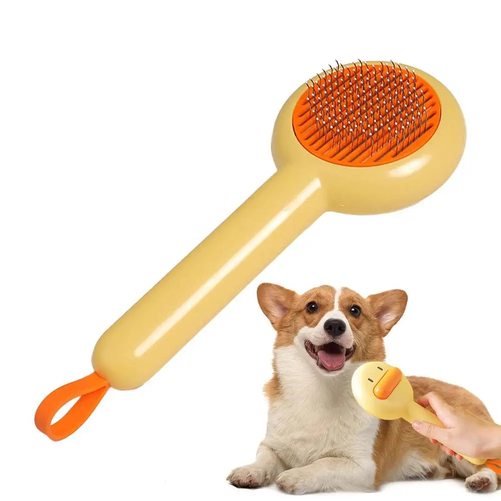 Dog Deshedding Brush Ladybug Dematting Comb Tool For Pet Hair Handheld Pet Brush Tool For Dogs Pets Cats Dog Deshedding Brush