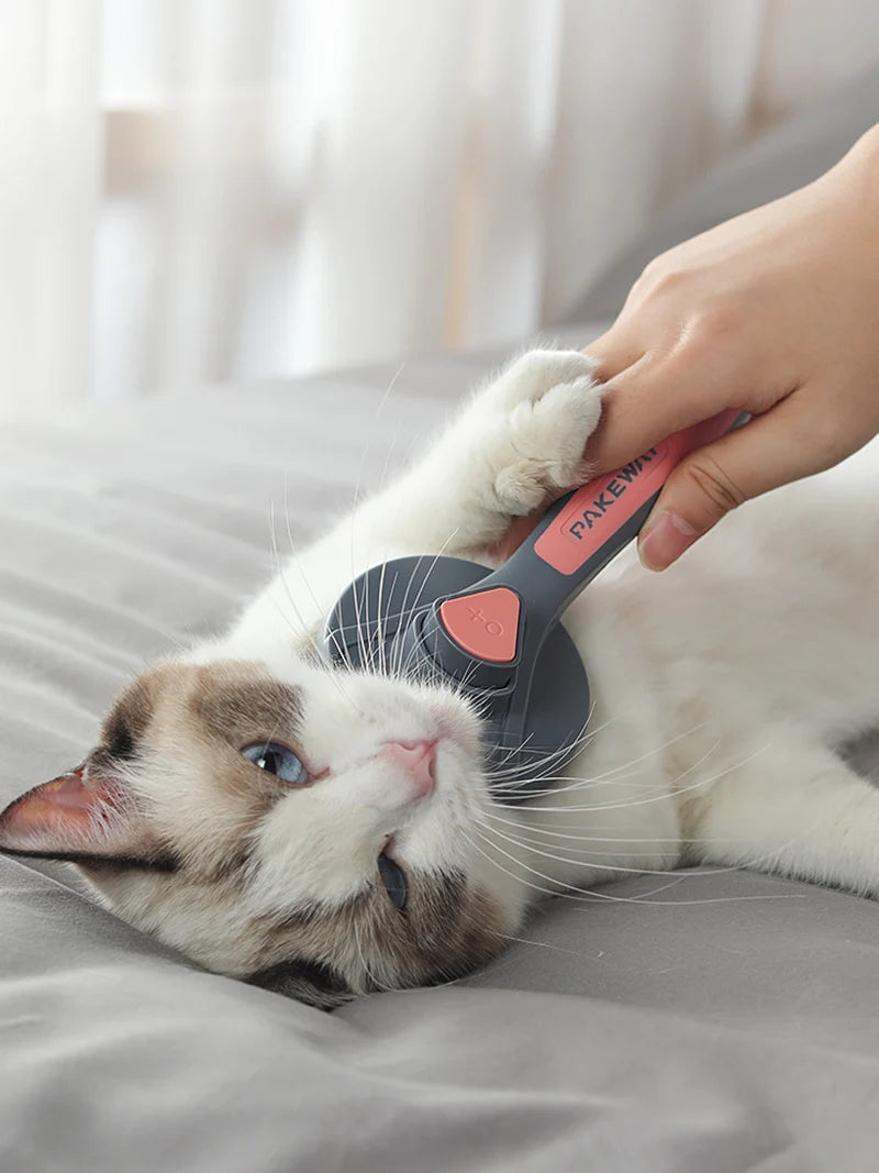 Cat Comb Dog Hair Remove Brush Pet Grooming Slicker Needle Comb Removes Tangled Self Cleaning Pet Supplies Accessories