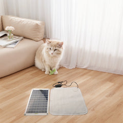 1pc 50W Solar Heating Blanket Winter Pet Pad Warm Foot Pad Household Warm Shoe Pad With Two-speed Adjustment Switch