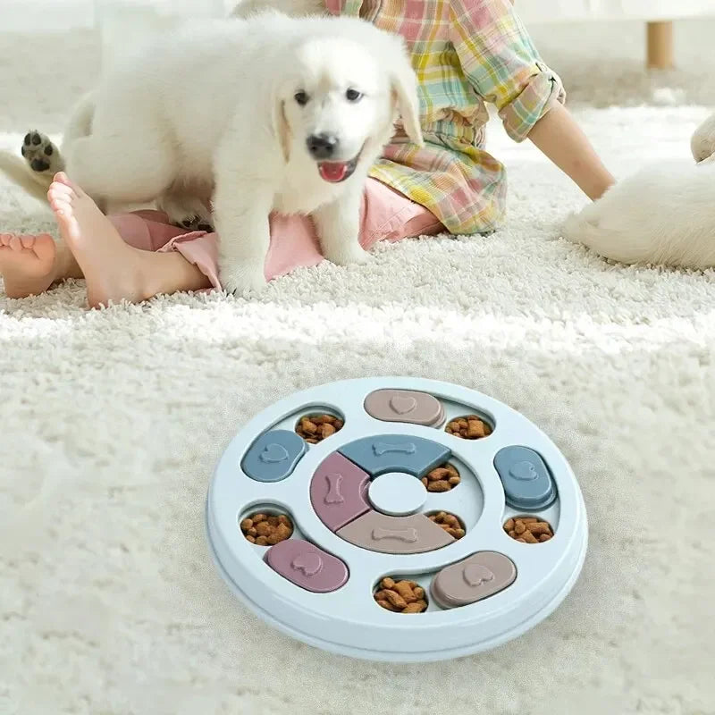 Pet Feeder Dog Educational Training Toys Increase Puppy Intellectual Food Dispenser Dogs Interactive Educational Feeding Toys