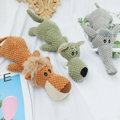 Durable Dog Toy for Chewing Biting Sound Pet Toy Plush Fun for Dogs Relieve Boredom Clean Teeth Toy to Remove Stains from Dog