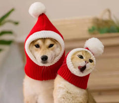 Pet Hat Winter Warm Headgear Pet Christmas Hat Funny Costume Pet Accessories for Small Medium Large Dogs Dress Up Dog Supplies