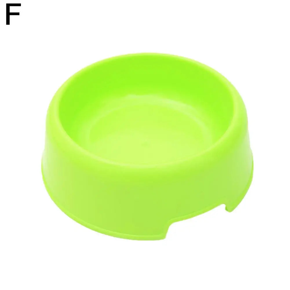 Cute Multi-Purpose Candy Color Plastic Dog Bowls Feeding Pet Feeder Feeding Cat Puppy Food Water Bowls Supplies Dog L3U4