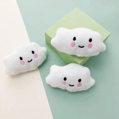 Bite-resistant Dog Toy Pet Toy for Dog Training Plush Pet Chew Toy Cute Cloud Shape for Dogs Cats Squeaky Bite-resistant