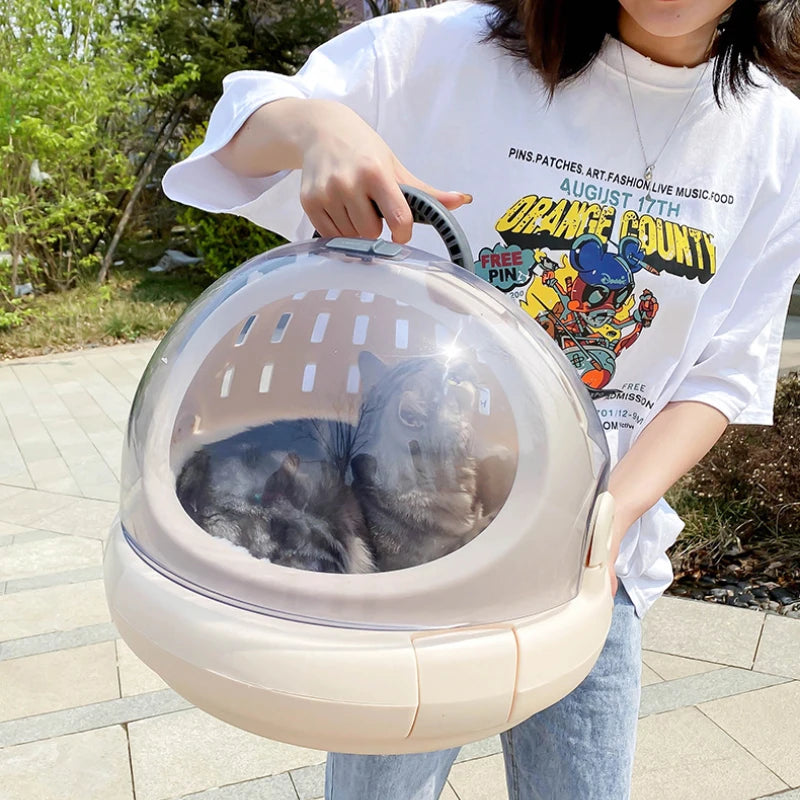 Cat Carrier Pets Bag Multi-functional Portable Cat Bag Portable Space Capsule Pet Capsule Bag Car Dog Aviation Cage