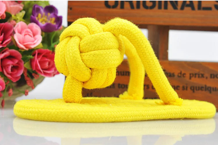 Pet Dog Toy Chew Cotton Slipper Rope Toy Dog Teeth Training Molar Toys for Puppy Interactive Funny Doggy Play Games Pet Supplies