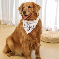 Best Dog of Honor Bandana Scarf Wedding Engagement Bridal Shower Bride To Be Bachelorette Hen Party Decoration Photo Shoot Gift