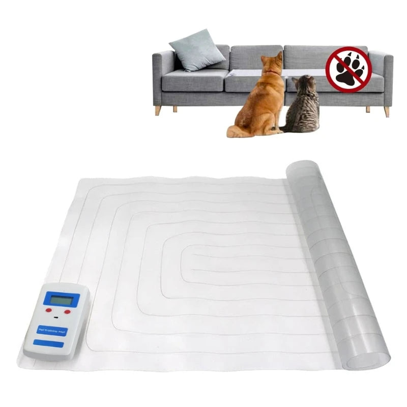 Pet Training Mat Dog Repellent Keeps Pets Off Couch Bed Sofa(One Piece) Indoor Upgraded Dog Repellent Big Size