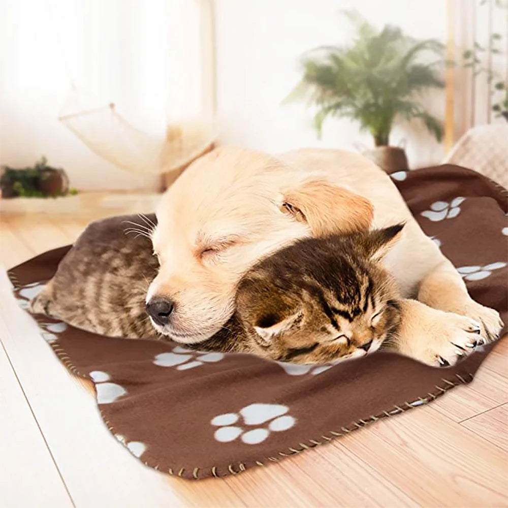 Pet Warmth and Soft Dog and Cat Blanket Plush Pet Blanket