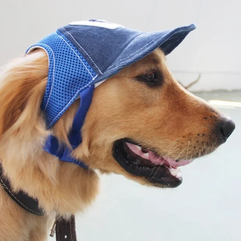 Sun Hats Pet Supplies Breathable Baseball Dog Caps Travel Pet Dogs Sports