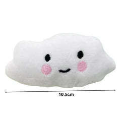 Bite-resistant Dog Toy Pet Toy for Dog Training Plush Pet Chew Toy Cute Cloud Shape for Dogs Cats Squeaky Bite-resistant