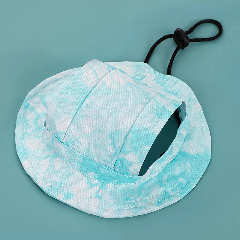 BOOTEELY Hot Selling Summer Pet Sun hat Comfortable and Breathable Pet Bucker Hat for Dog