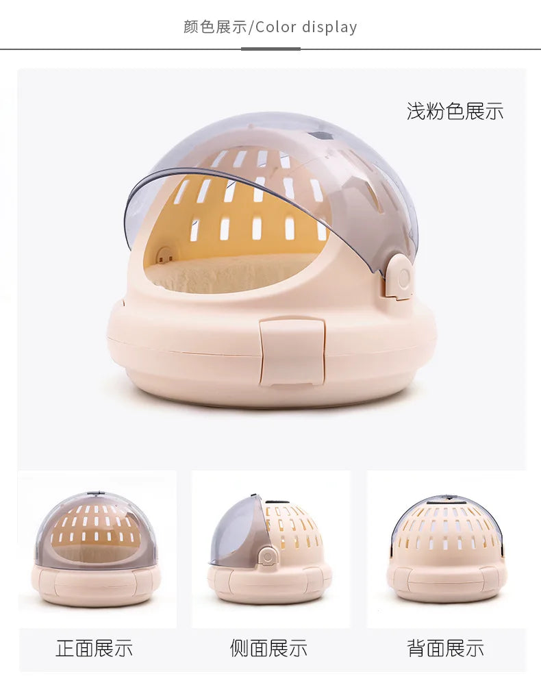 Cat Carrier Pets Bag Multi-functional Portable Cat Bag Portable Space Capsule Pet Capsule Bag Car Dog Aviation Cage